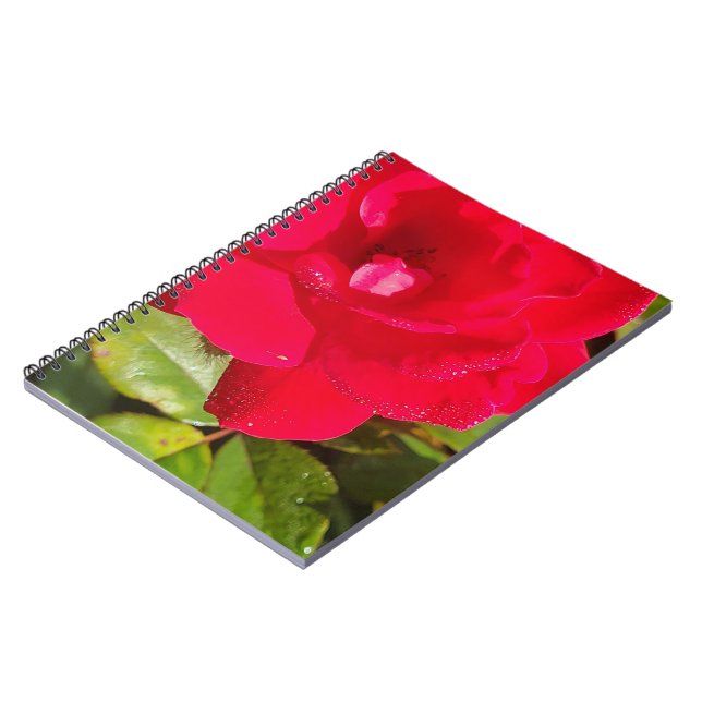 Rose Notebook (Left Side)