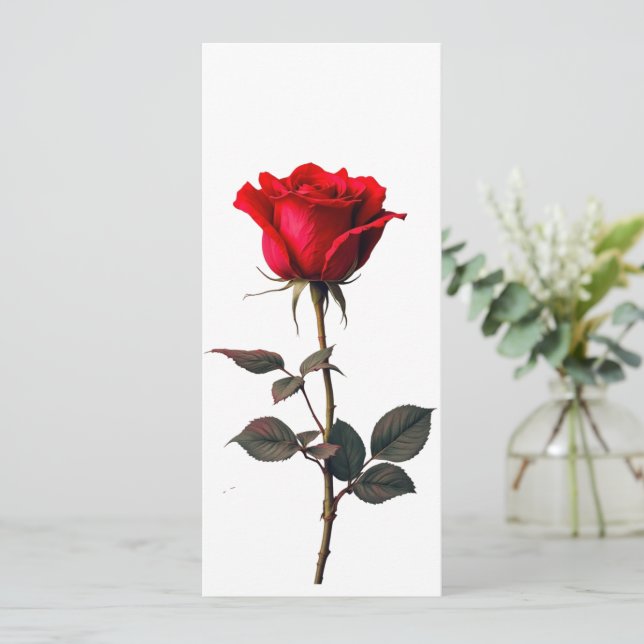 Rose of Love Invitation (Standing Front)