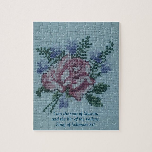 Rose of Sharon Jigsaw Puzzle (Vertical)