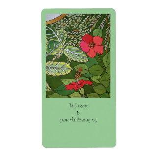 Rose of Sharon Jungle book plate