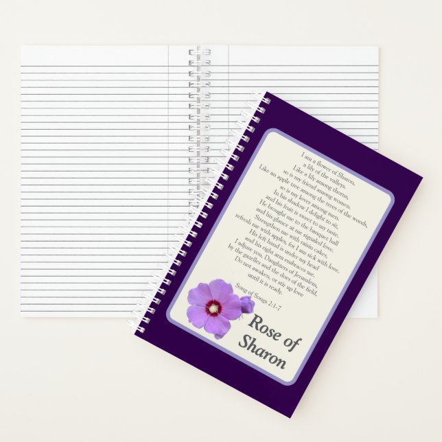 Rose of Sharon Notebook (Inside)