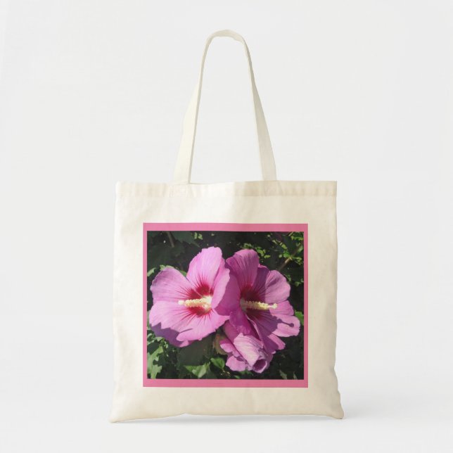 Rose of Sharon Tote Bag (Front)
