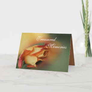 Rose of Sympathy- customise any occasion Card