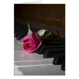 Rose on Piano