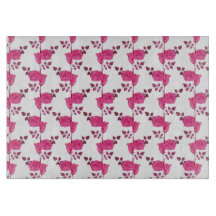 Rose on the Vine Cutting Board