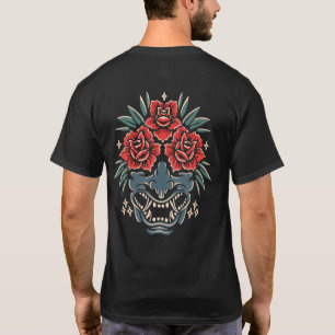 Rose Oni mask T-Shirt