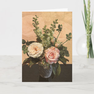 Rose Painting Greeting Card