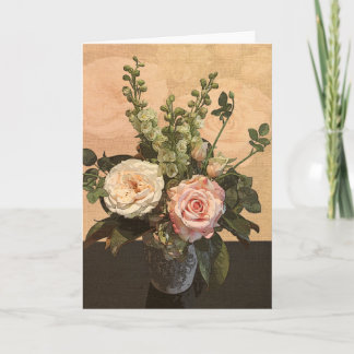 Rose Painting Greeting Card
