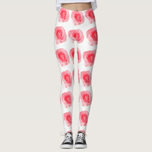Rose Pattern Leggings