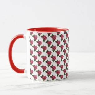 Rose Pattern Mug