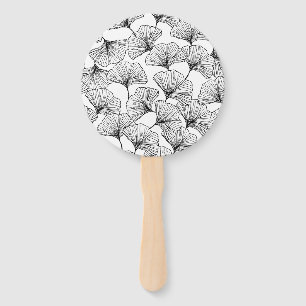 rose petals hand fan