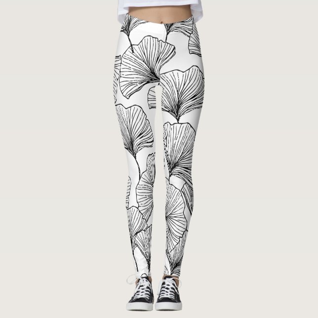 rose petals leggings (Front)