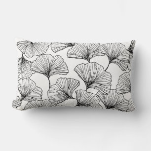 rose petals lumbar cushion