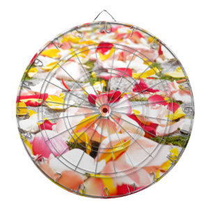 Rose Petals on Floor design Dartboard