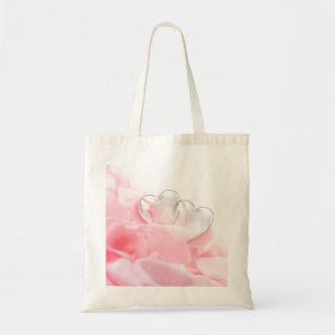 Rose Petals with Glass Hearts - Bag