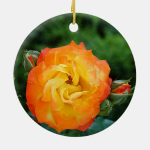 Rose Photo Ornament