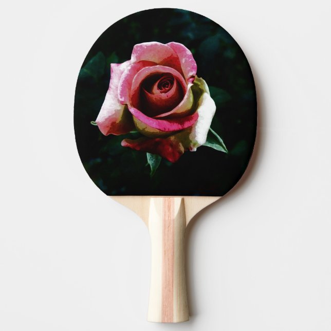 rose   ping pong paddle (Front)