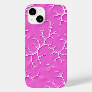 Rose Pink Branch Design iPhone Case
