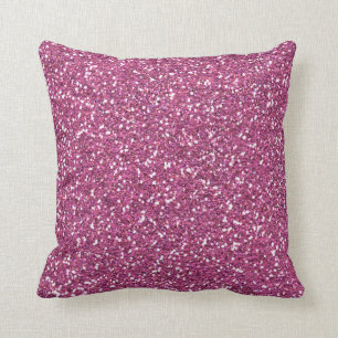 Rose Pink Glamour Cushion