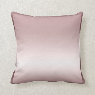Rose Pink Sateen Satin Shine Modern Glamour Glam Cushion