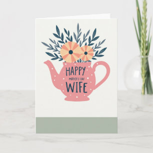 Rose Pink Teapot Mother Card