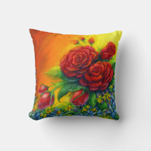 Rose Plumage Cushion