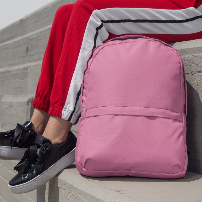 Rose Pompadour Personalised Custom  Printed Backpack (Rose Pompadour Personalized Custom Printed)