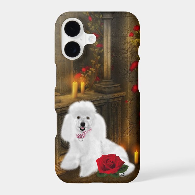 Rose Poodle - iPhone 7 Plus Case (Back)