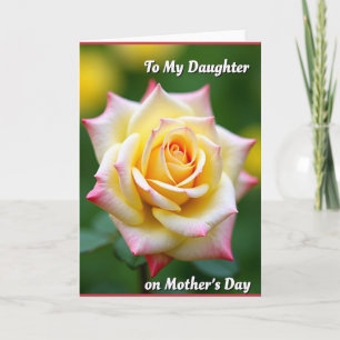 Rose Portrait Mothers Day Card