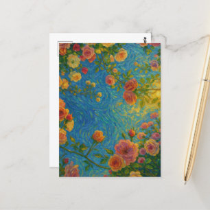 Rose Postcard