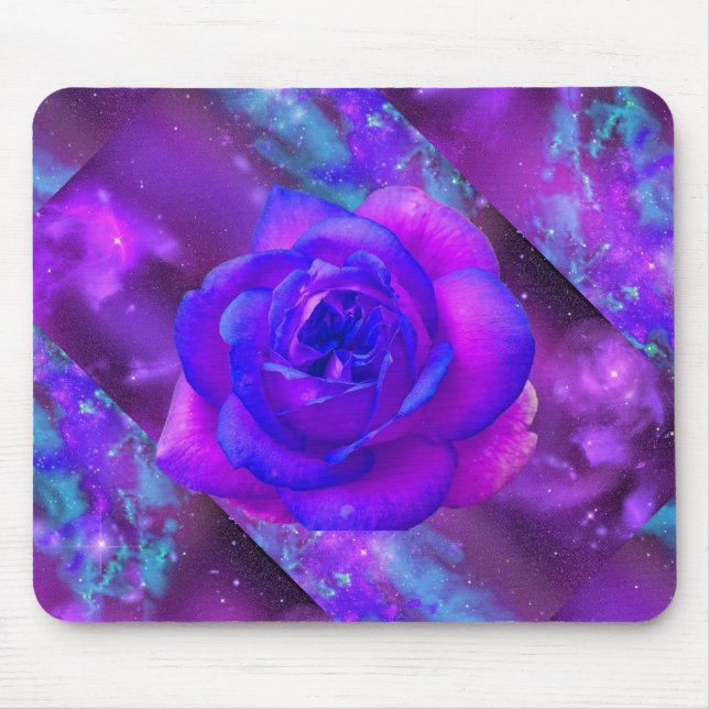 Rose purple Mousepad (Front)