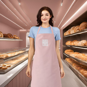 Rose Quartz - add logo  Apron