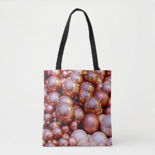 Rose Quartz Christmas Tote Bag