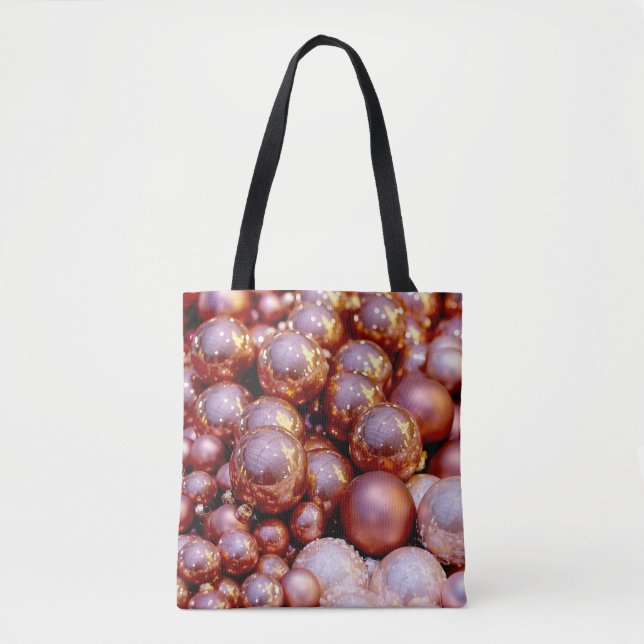 Rose Quartz Christmas Tote Bag (Front)