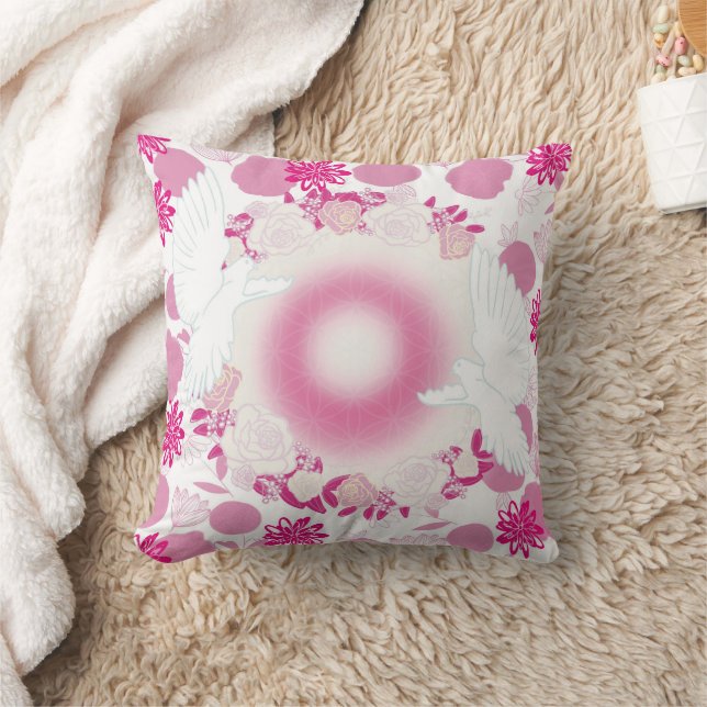 Rose quartz cushion (Blanket)