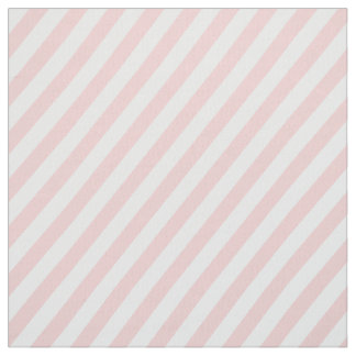 Rose Quartz Diagonal Stripes Fabric