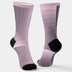 Rose Quartz Labyrinth Crew Socks