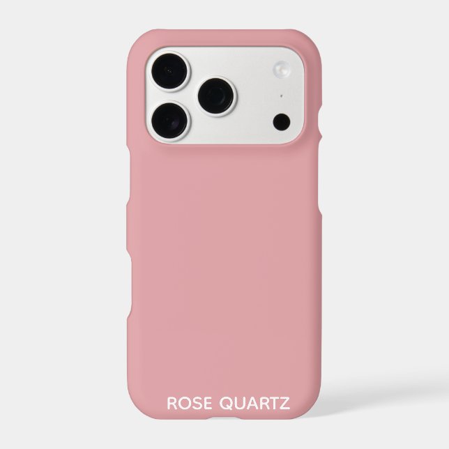 Rose Quartz pink color name (Back)