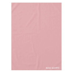 Rose Quartz pink colour name Tablecloth