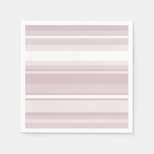 Rose quartz pink stripes napkin