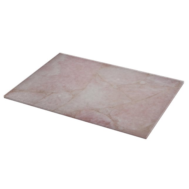 Rose Quartz Print Cutting Board (Corner)