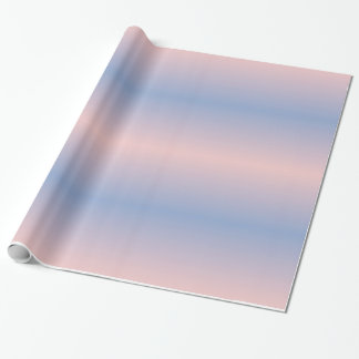 Rose Quartz Serenity Gradients Wrapping Paper
