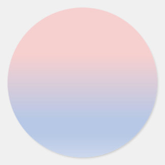 Rose Quartz & Serenity (SEVENTEEN Official Colour) Classic Round Sticker
