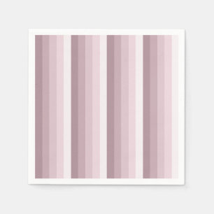 Rose quartz shadow stripes napkin