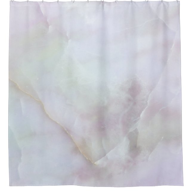 Rose quartz shower curtain (Front)