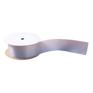 Rose Quartz to Serenity Blue Gradient Satin Ribbon