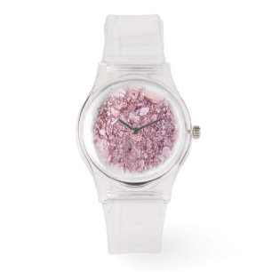 rose quartz womans watch