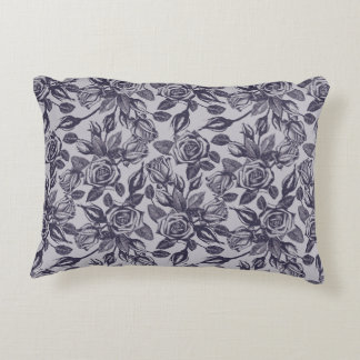 Rose Rectangle Accent Pillow