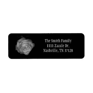 Rose Return Address Label