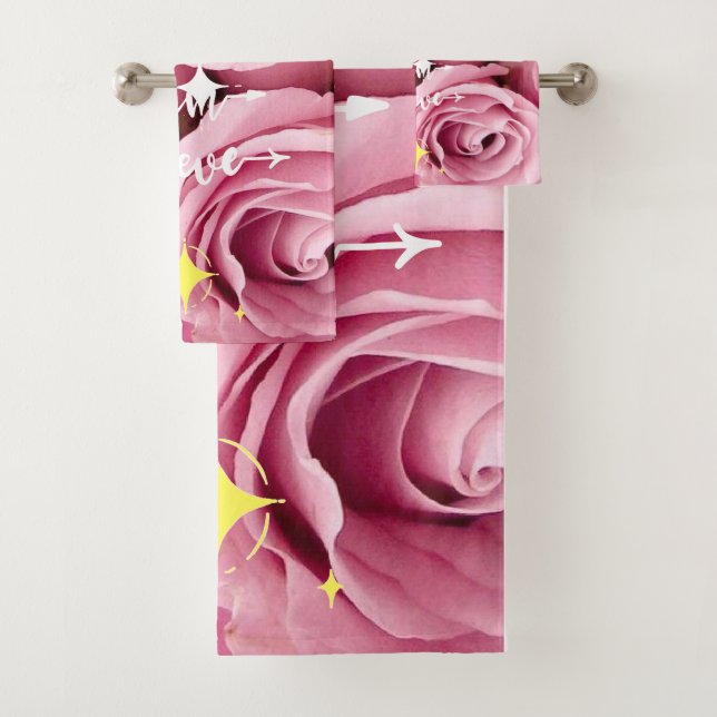 Rose Reverie Collection: Bath Towel Set (Insitu)